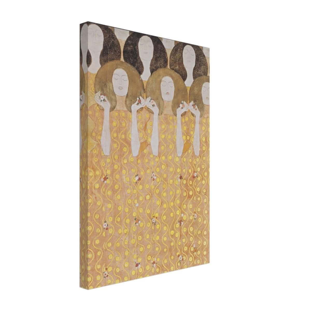Beethoven's Frieze by Gustav Klimt - Canvas - 30x45 cm / 12x18″ - Slim