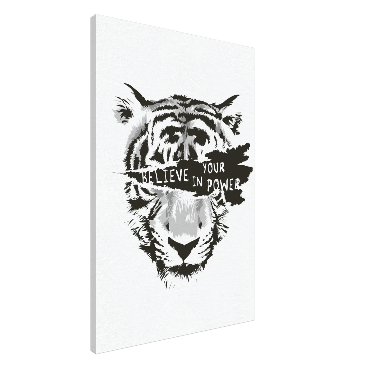 Believe in Your Power | Motivational Wall Art Print - 60x90 cm / 24x36″ - Canvas -