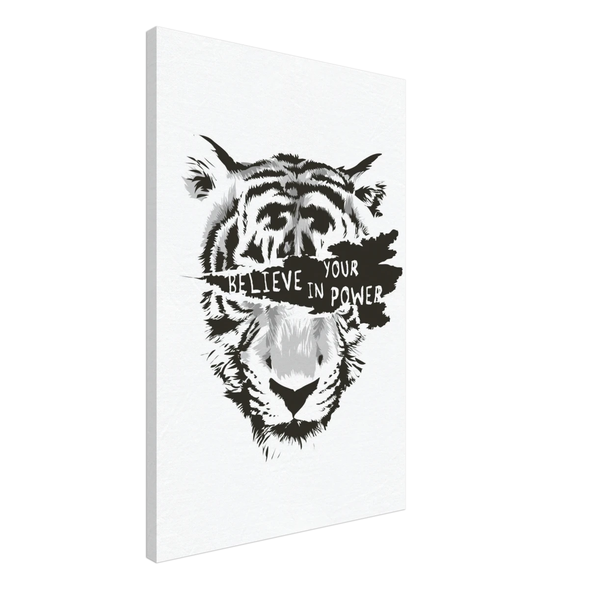 Believe in Your Power | Motivational Wall Art Print - 50x75 cm / 20x30″ - Canvas -