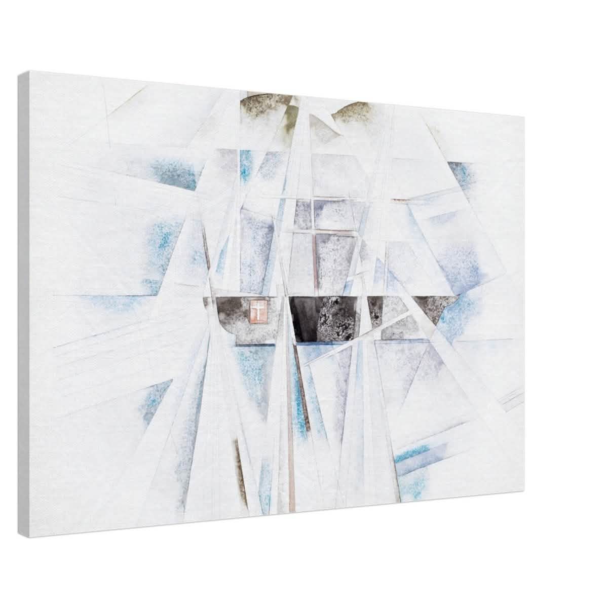 Bermuda No. 2, The Schooner (1917) by Charles Demuth | Vintage Cubism wall art print - Canvas - 60x90 cm / 24x36″ -