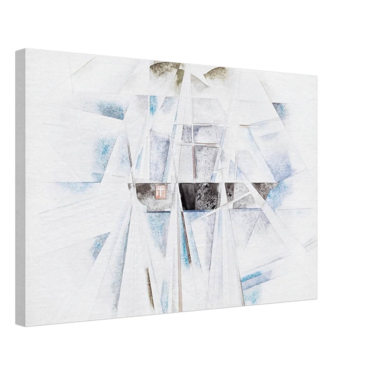 Bermuda No. 2, The Schooner (1917) by Charles Demuth | Vintage Cubism wall art print - Canvas - 40x60 cm / 16x24″ -