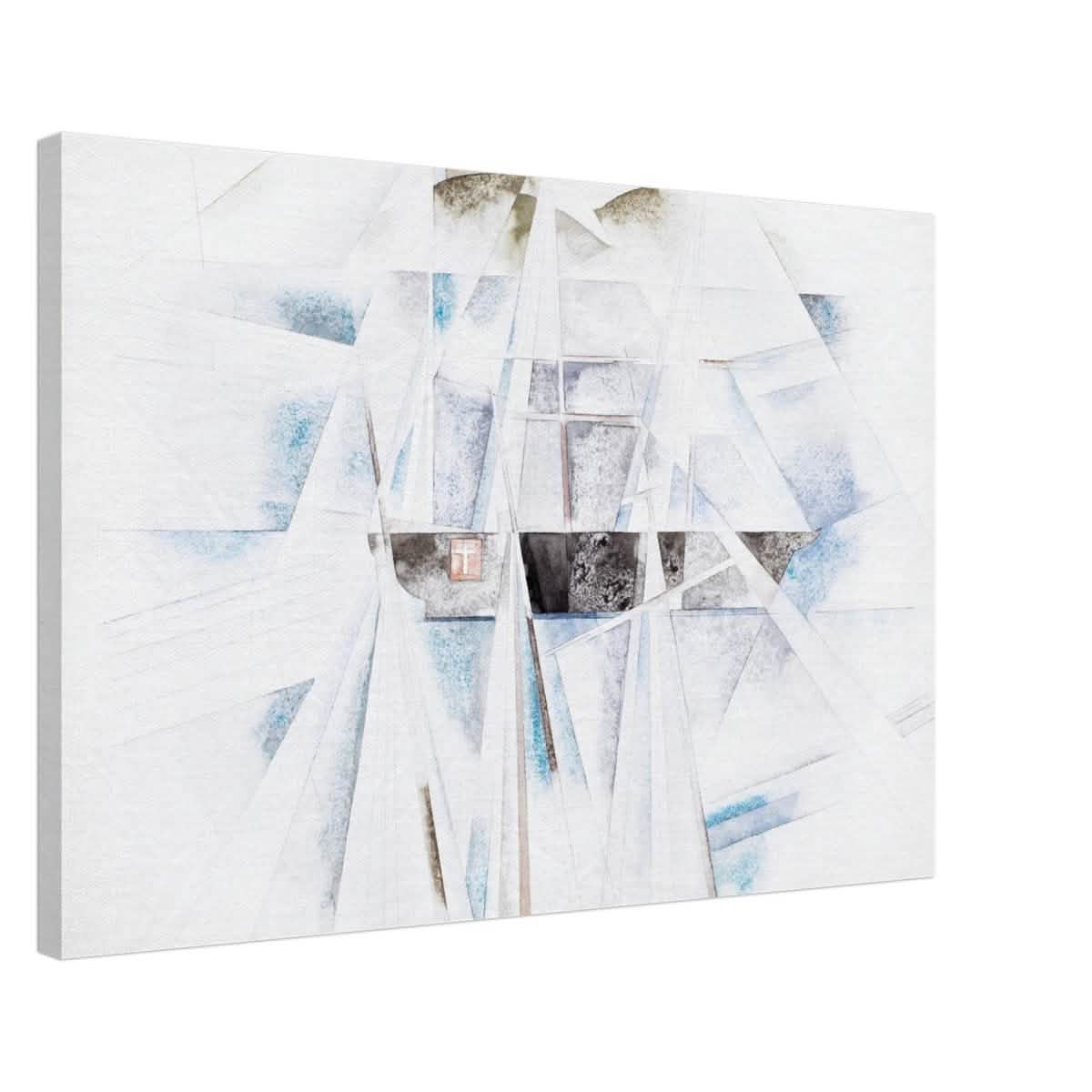 Bermuda No. 2, The Schooner (1917) by Charles Demuth | Vintage Cubism wall art print - Canvas - 50x75 cm / 20x30″ -