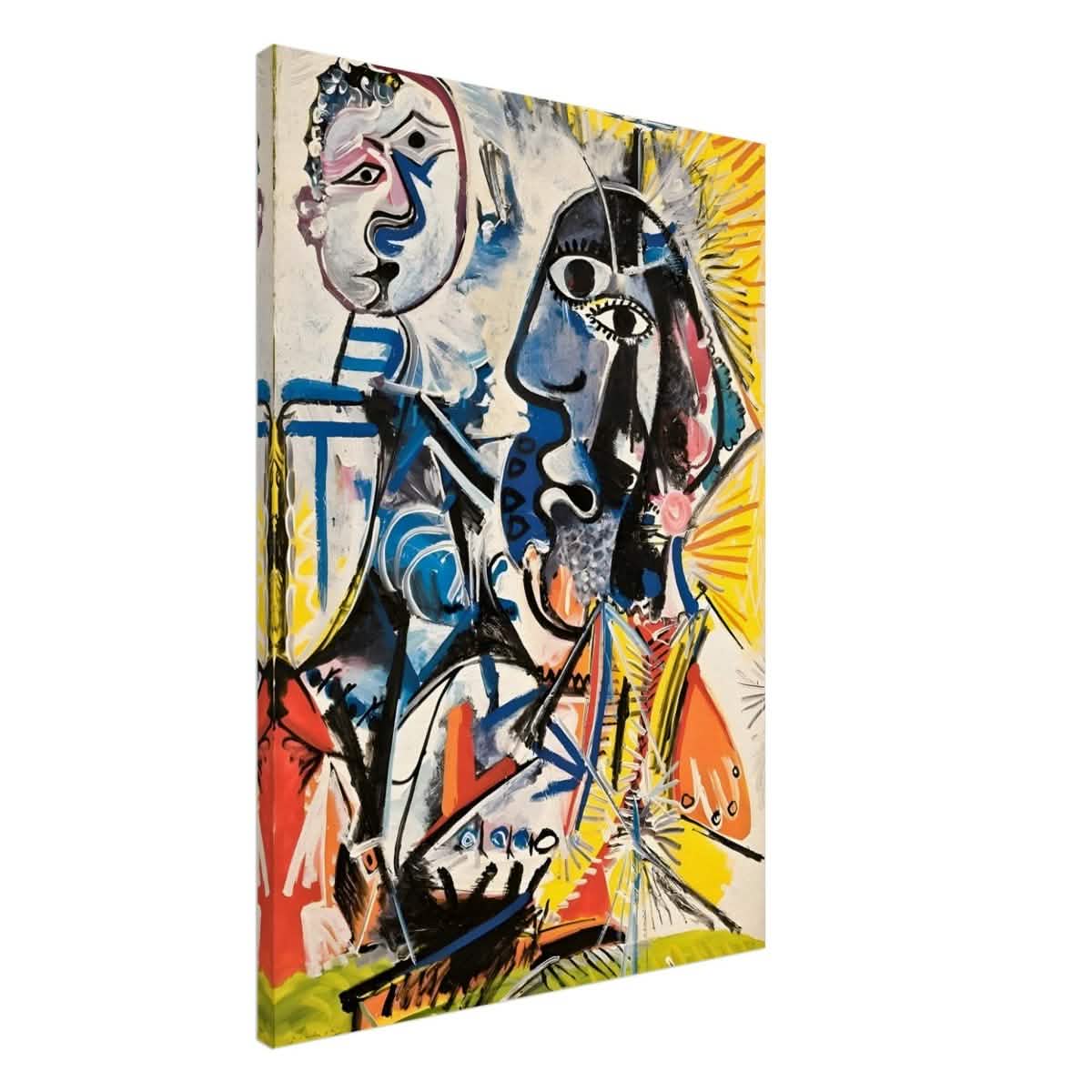 Big Heads by Pablo Picasso 1969 - Canvas - 70x100 cm / 28x40″ - Thick