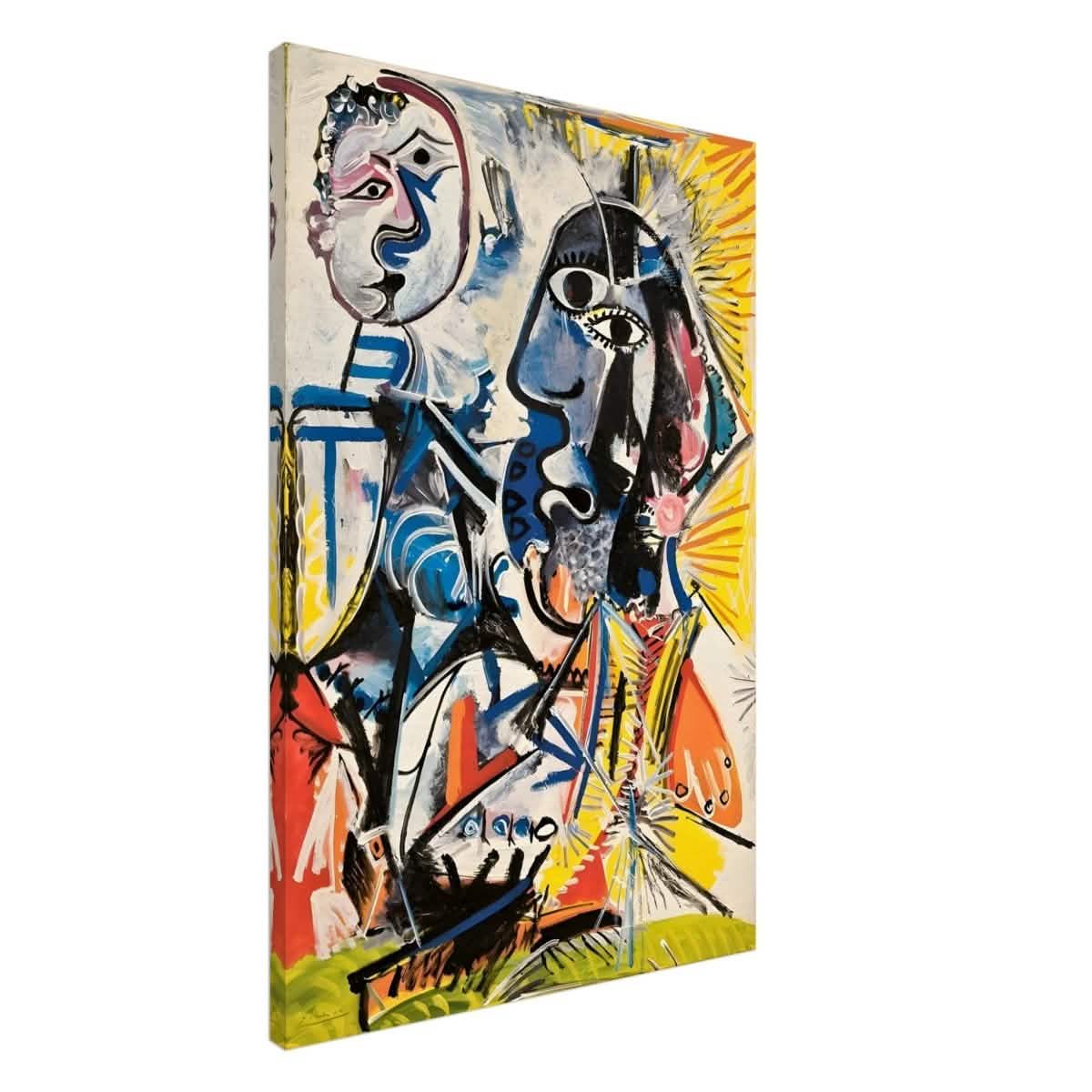 Big Heads by Pablo Picasso 1969 - Canvas - 60x90 cm / 24x36″ - Slim