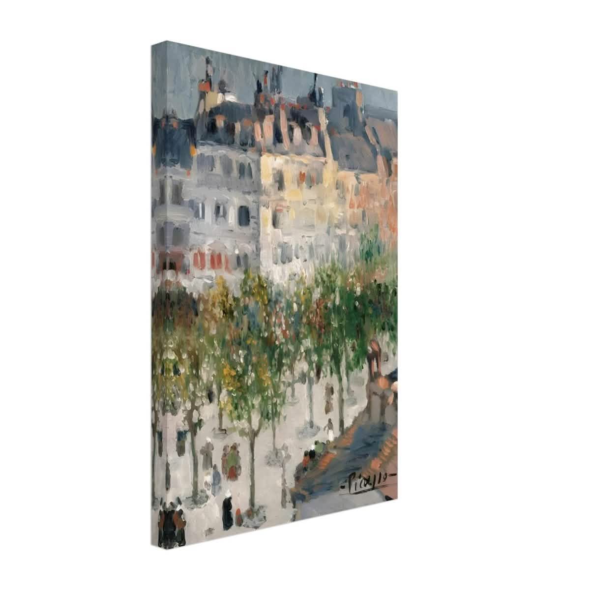 Boulevard de Clichy by Pablo Picasso 1901 - Aluminum Print - 30x45 cm / 12x18″ -
