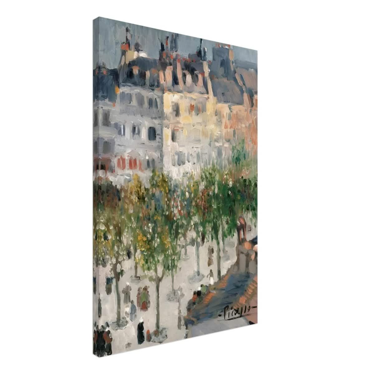 Boulevard de Clichy by Pablo Picasso 1901 - Aluminum Print - 30x45 cm / 12x18″ -