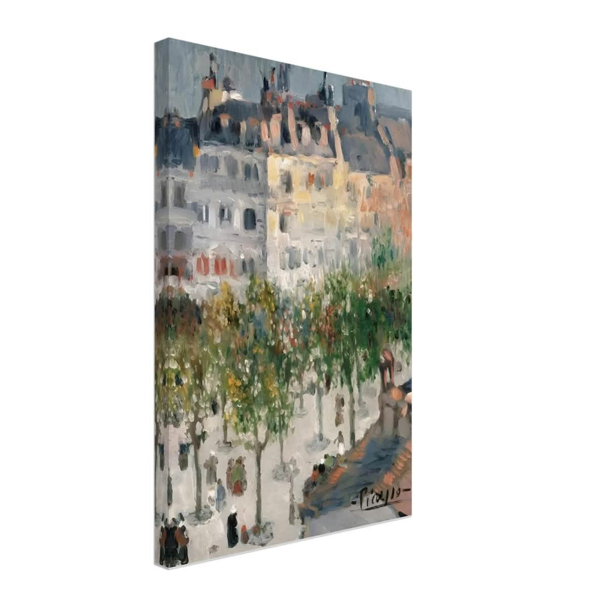 Boulevard de Clichy by Pablo Picasso 1901 - Canvas - 40x60 cm / 16x24″ - Thick