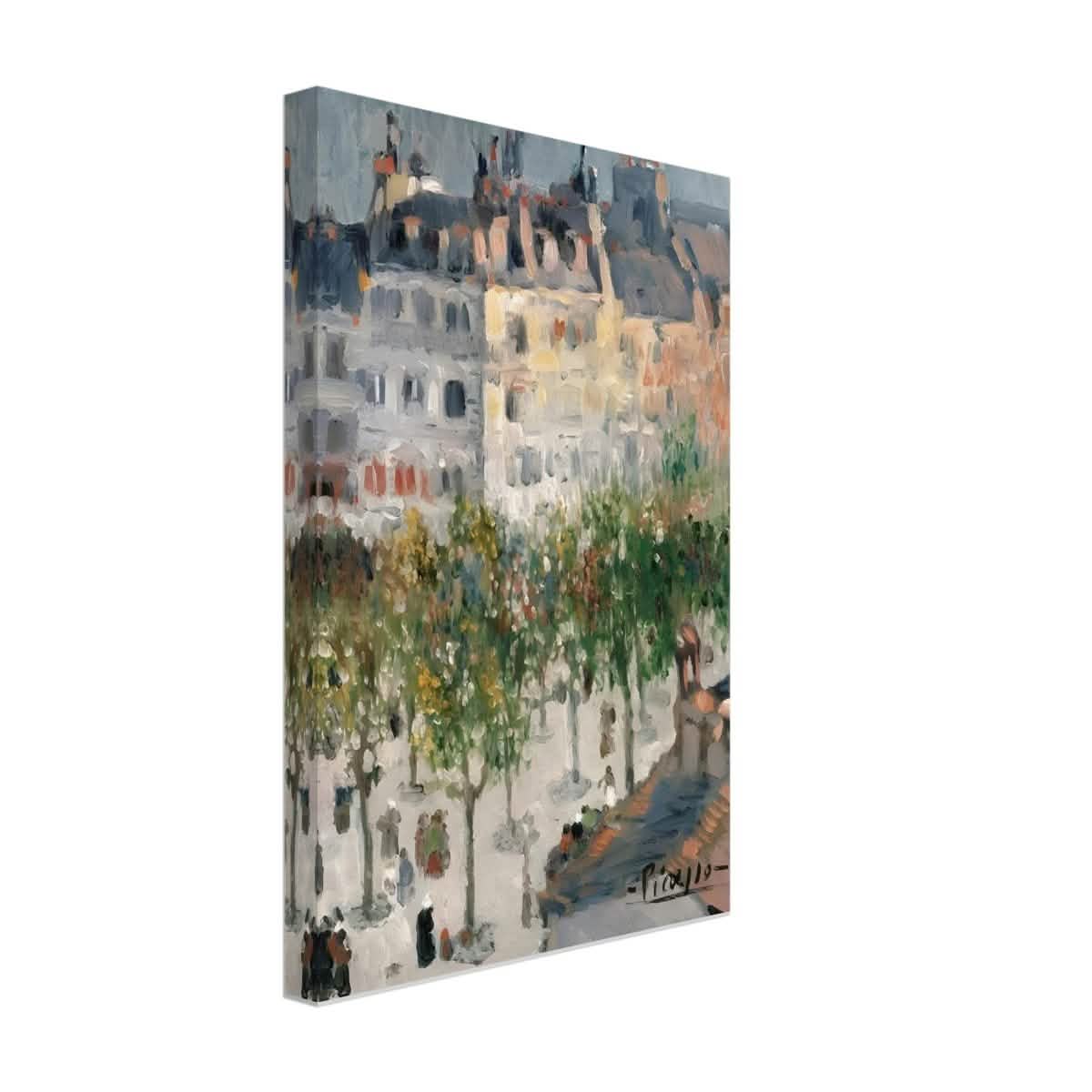 Boulevard de Clichy by Pablo Picasso 1901 - Canvas - 30x45 cm / 12x18″ - Thick