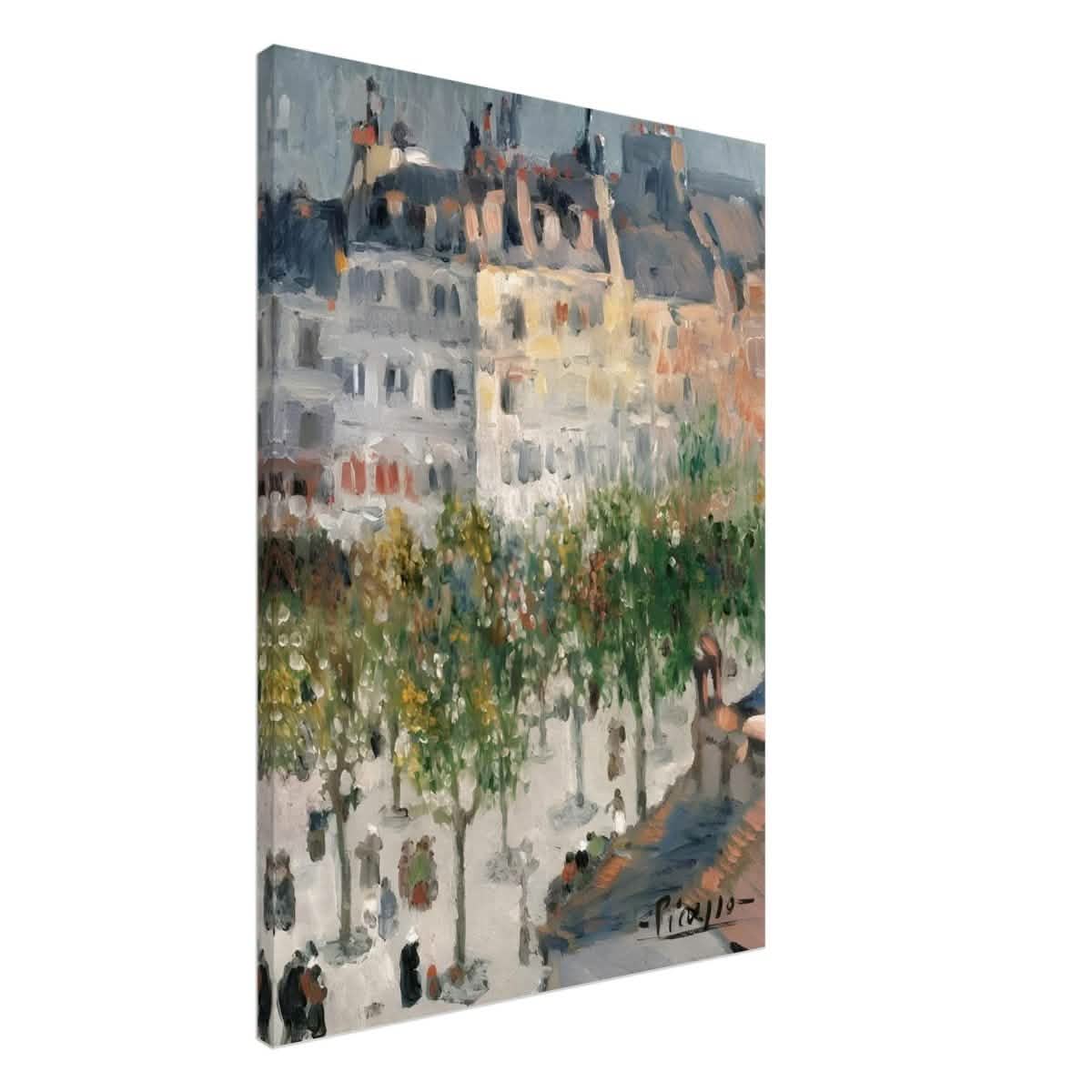 Boulevard de Clichy by Pablo Picasso 1901 - Canvas - 70x100 cm / 28x40″ - Thick