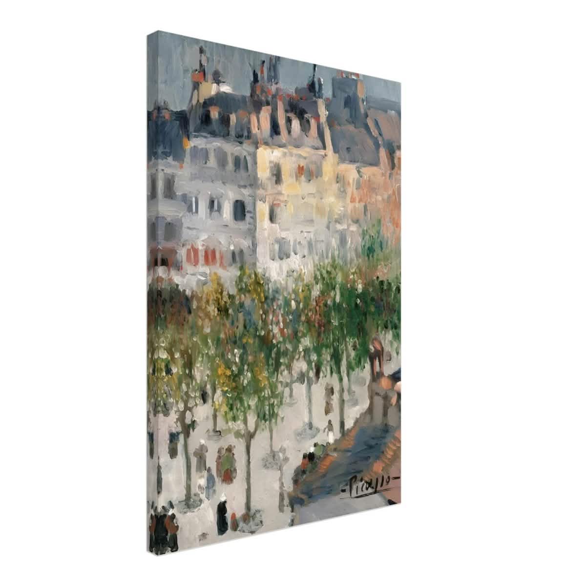 Boulevard de Clichy by Pablo Picasso 1901 - Canvas - 50x75 cm / 20x30″ - Thick