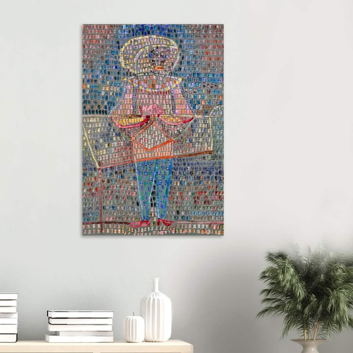 Boy in Fancy Dress by Paul Klee - Wood Prints - 60x90 cm / 24x36″ - 10 mm