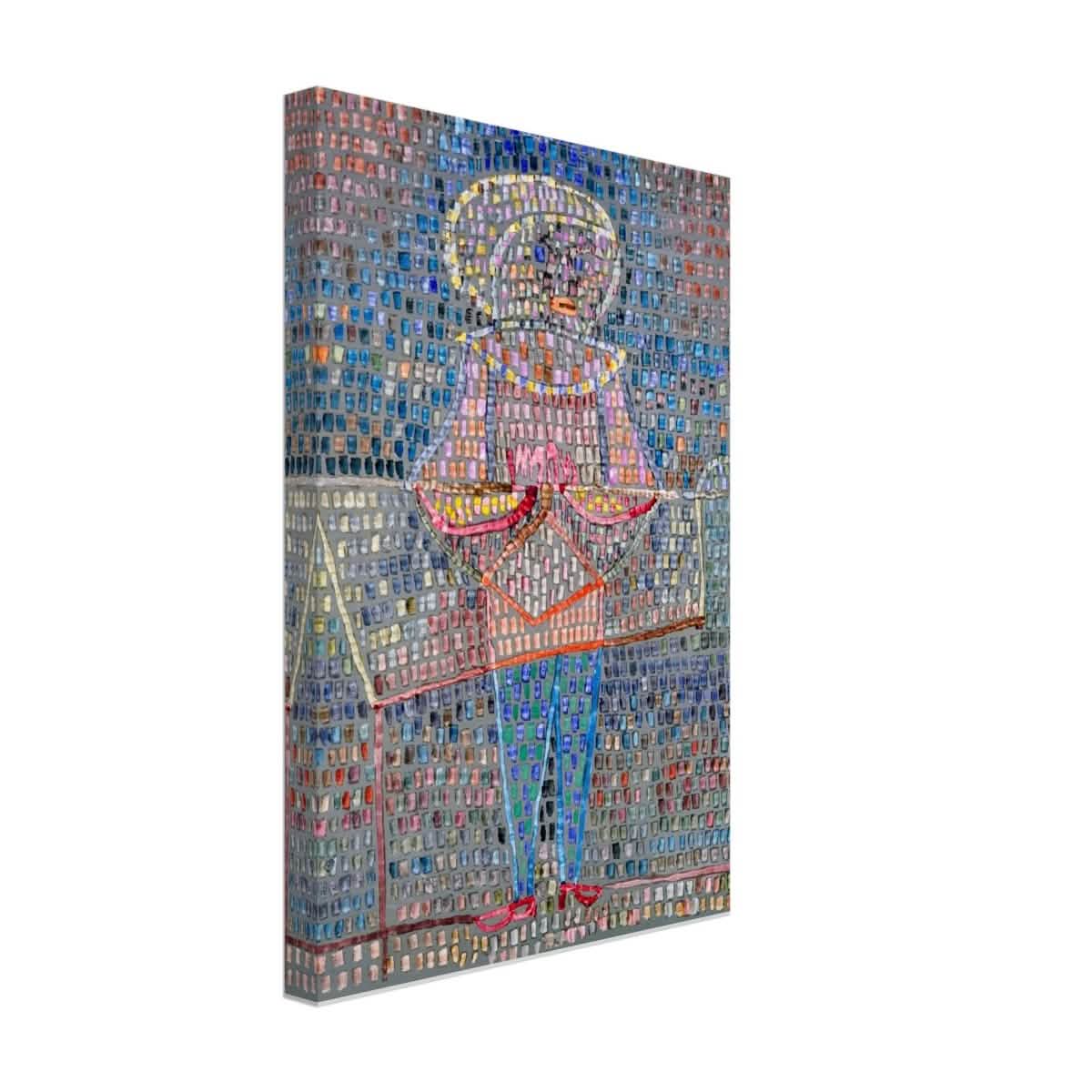 Boy in Fancy Dress by Paul Klee - Canvas - 30x45 cm / 12x18″ - Thick