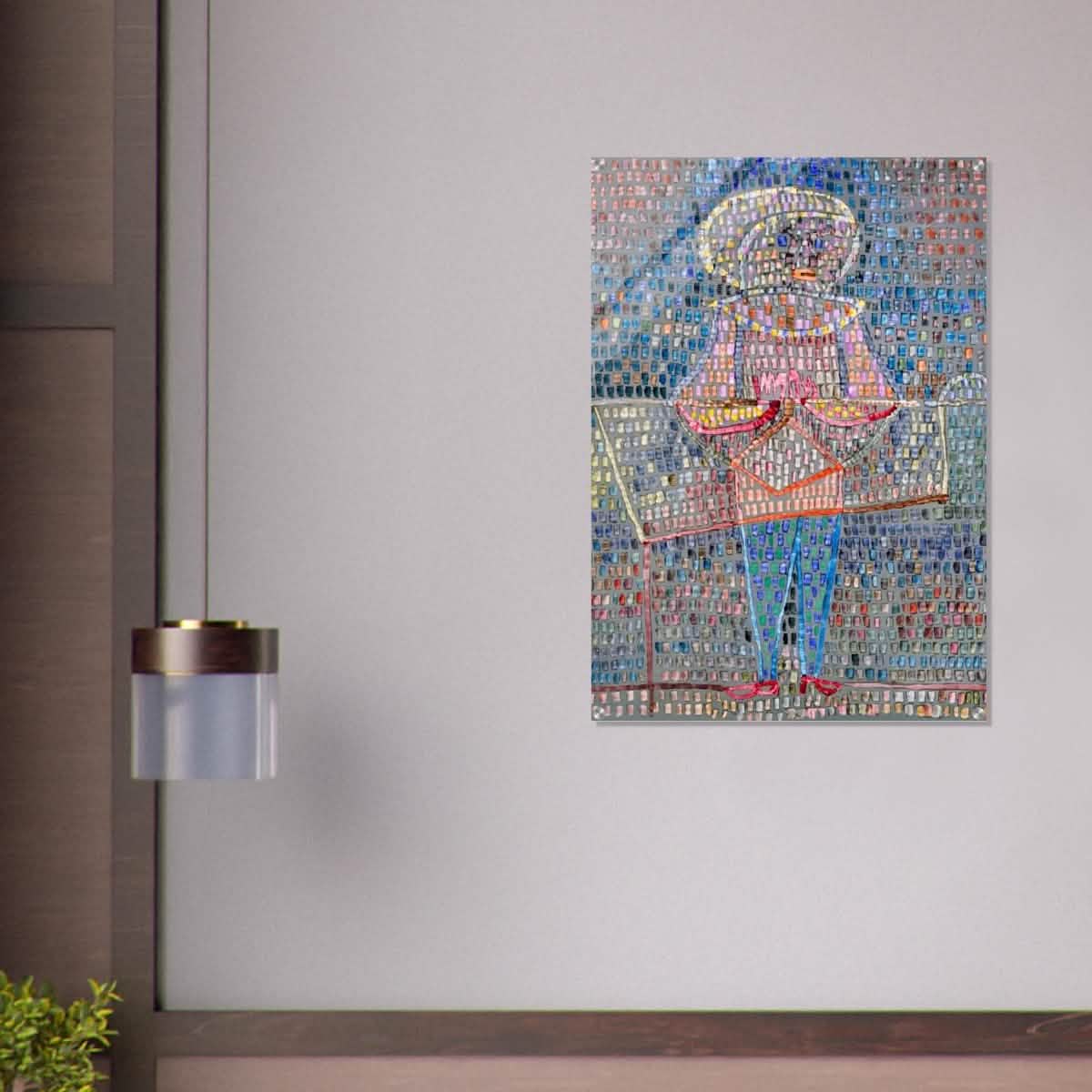 Boy in Fancy Dress by Paul Klee - Acrylic Print - 70x100 cm / 28x40″ -