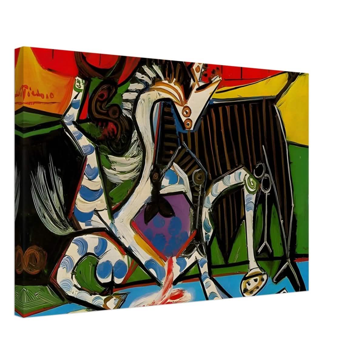 Bullfight by Pablo Picasso 1934 - Canvas - 50x75 cm / 20x30″ - Thick