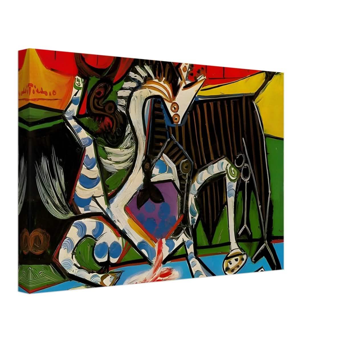 Bullfight by Pablo Picasso 1934 - Canvas - 30x45 cm / 12x18″ - Slim