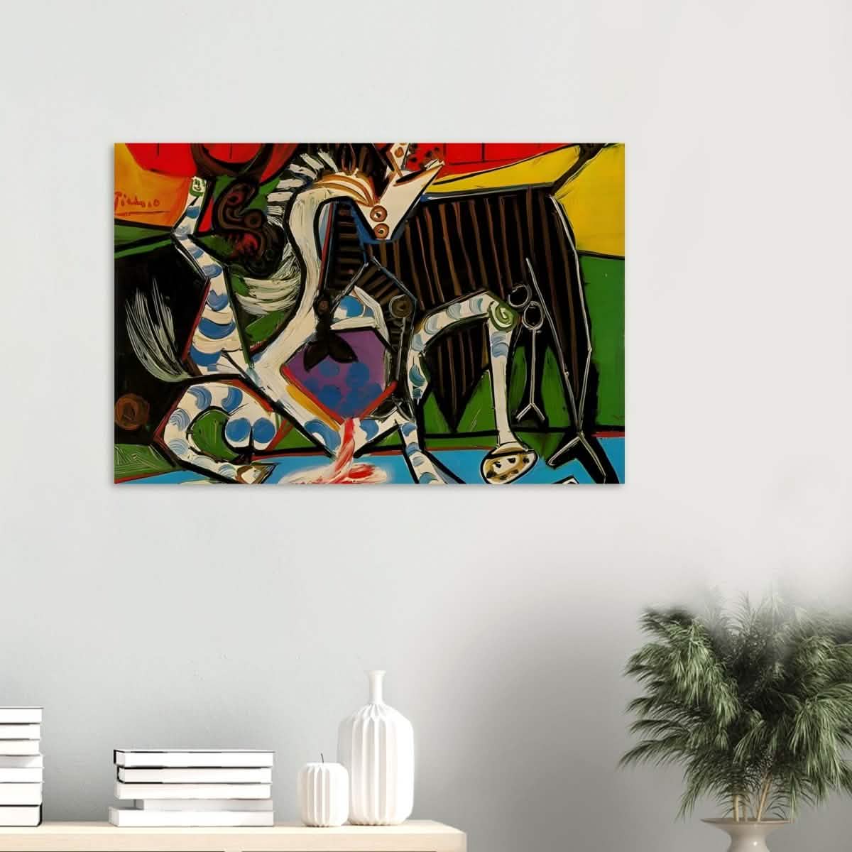 Bullfight by Pablo Picasso 1934 - Wood Prints - 60x90 cm / 24x36″ - 10 mm