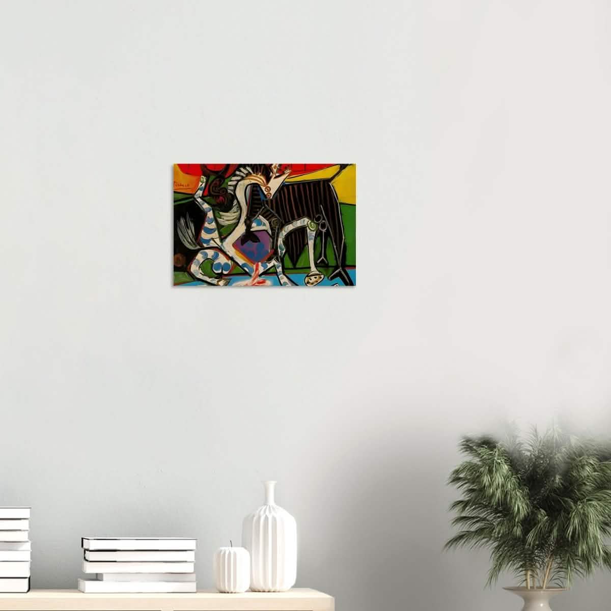 Bullfight by Pablo Picasso 1934 - Wood Prints - 30x45 cm / 12x18″ - 10 mm