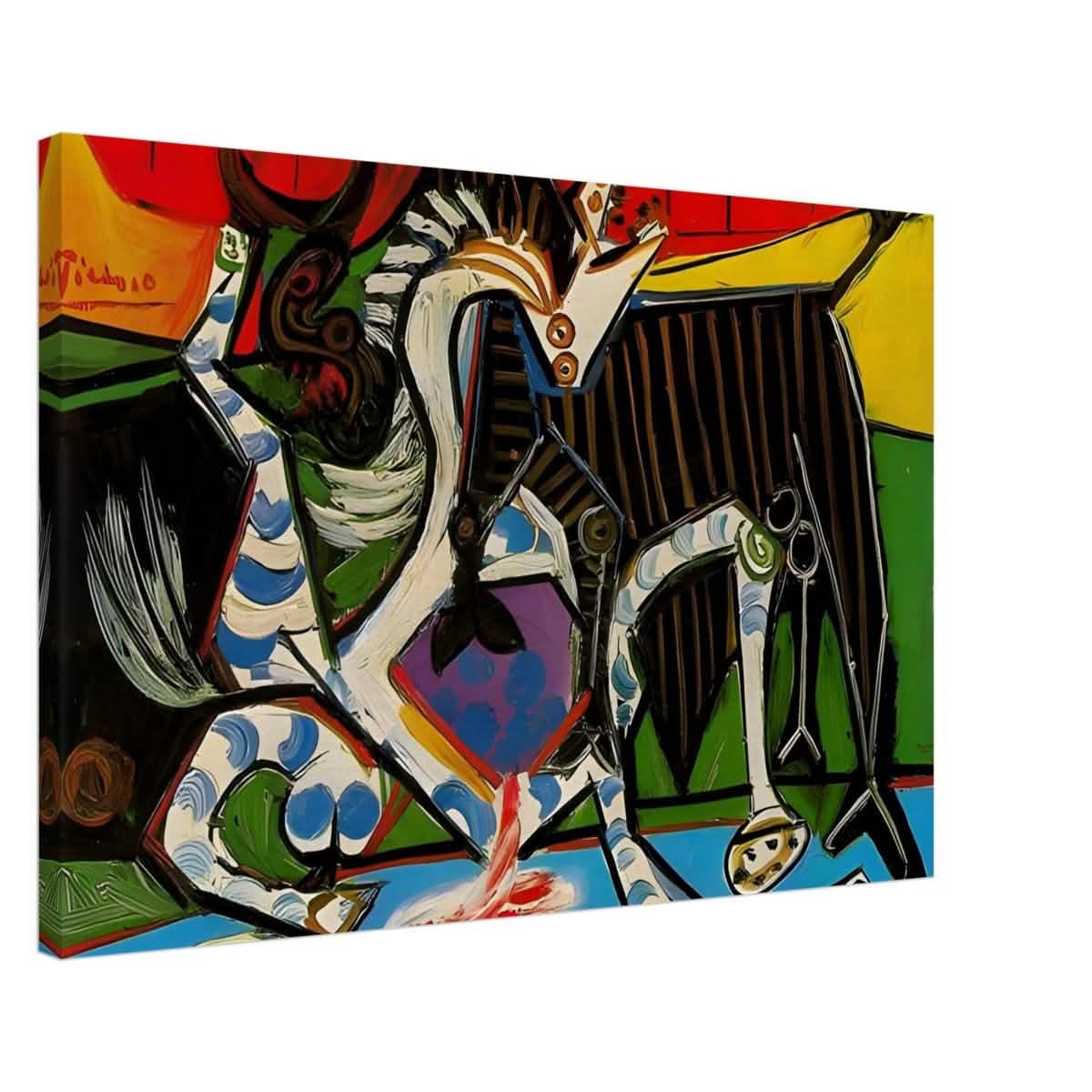 Bullfight by Pablo Picasso 1934 - Canvas - 50x75 cm / 20x30″ - Slim