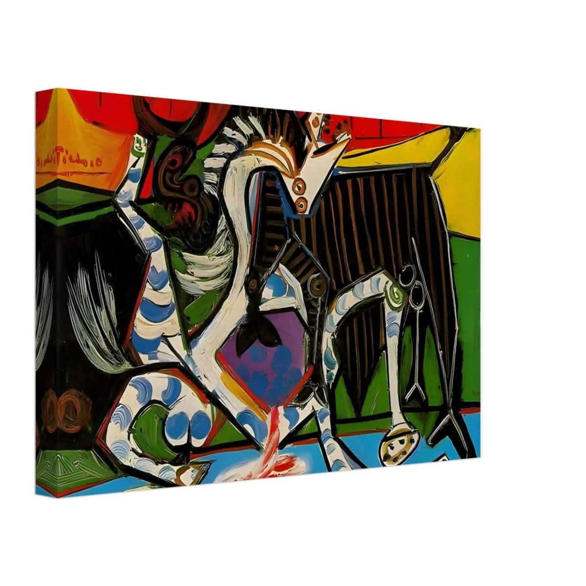 Bullfight by Pablo Picasso 1934 - Canvas - 30x45 cm / 12x18″ - Thick