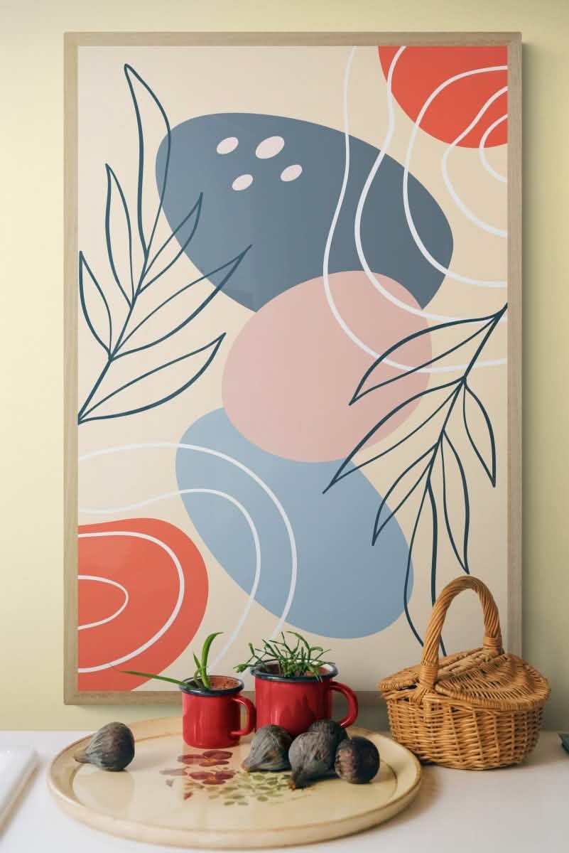 Calm Earth Pair - Canvas - 30X45 CM / 12X18″ -