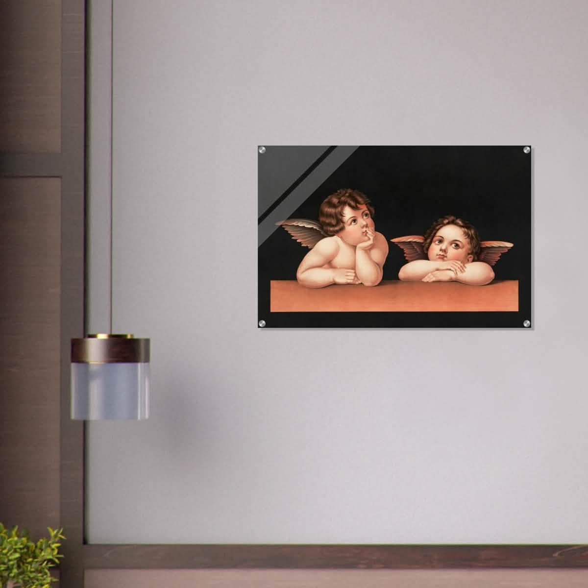 Cherubs after Raphael Vintage Wall Art 1890 - Acrylic Print - 60x90 cm / 24x36″ -