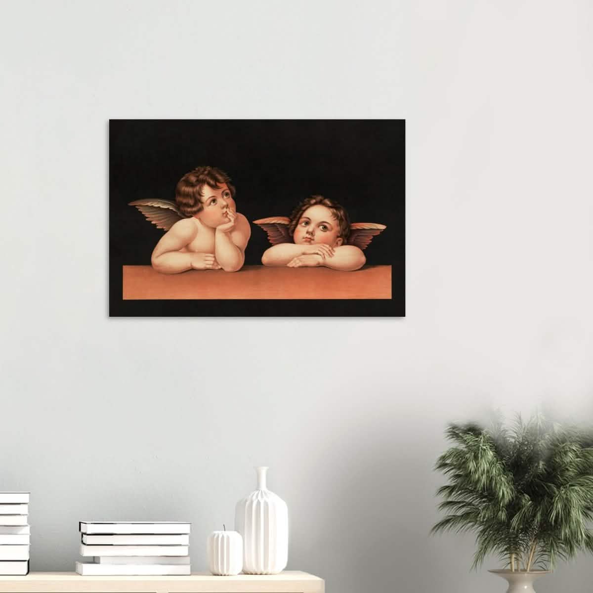 Cherubs after Raphael Vintage Wall Art 1890 - Wood Prints - 50x75 cm / 20x30″ - 10 mm