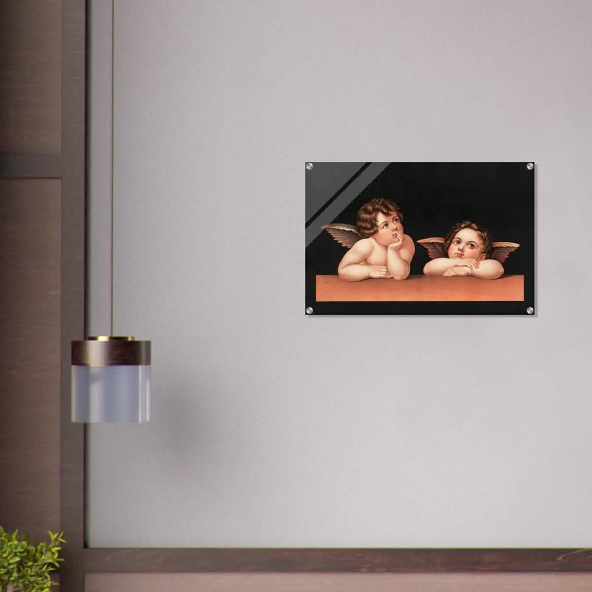 Cherubs after Raphael Vintage Wall Art 1890 - Acrylic Print - 50x75 cm / 20x30″ -