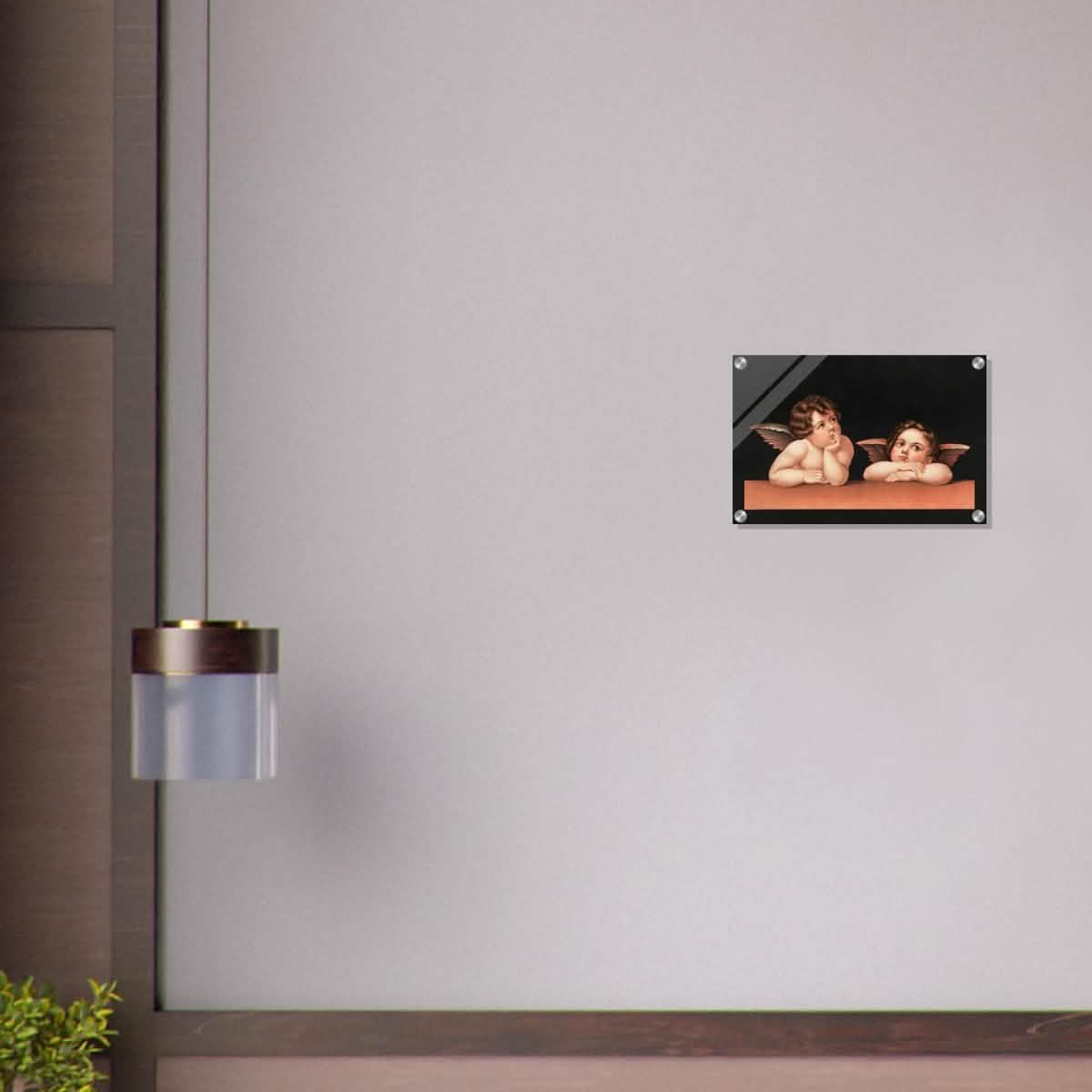 Cherubs after Raphael Vintage Wall Art 1890 - Acrylic Print - 30x45 cm / 12x18″ -