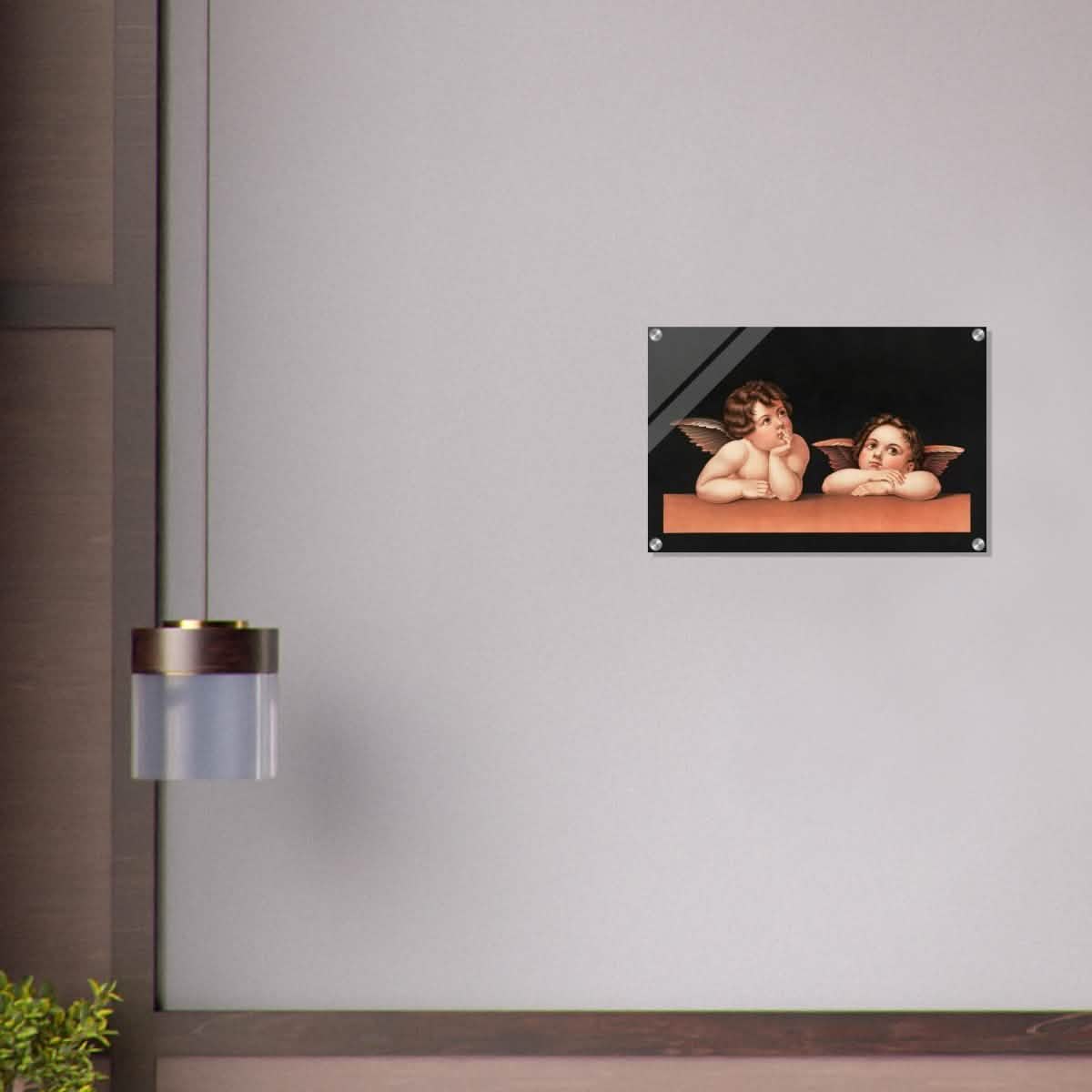 Cherubs after Raphael Vintage Wall Art 1890 - Acrylic Print - 40x60 cm / 16x24″ -