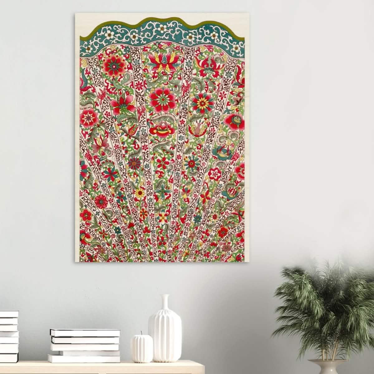 Chinese Ornament by Owen Jones - Wood Prints - 70x100 cm / 28x40″ - 20 mm