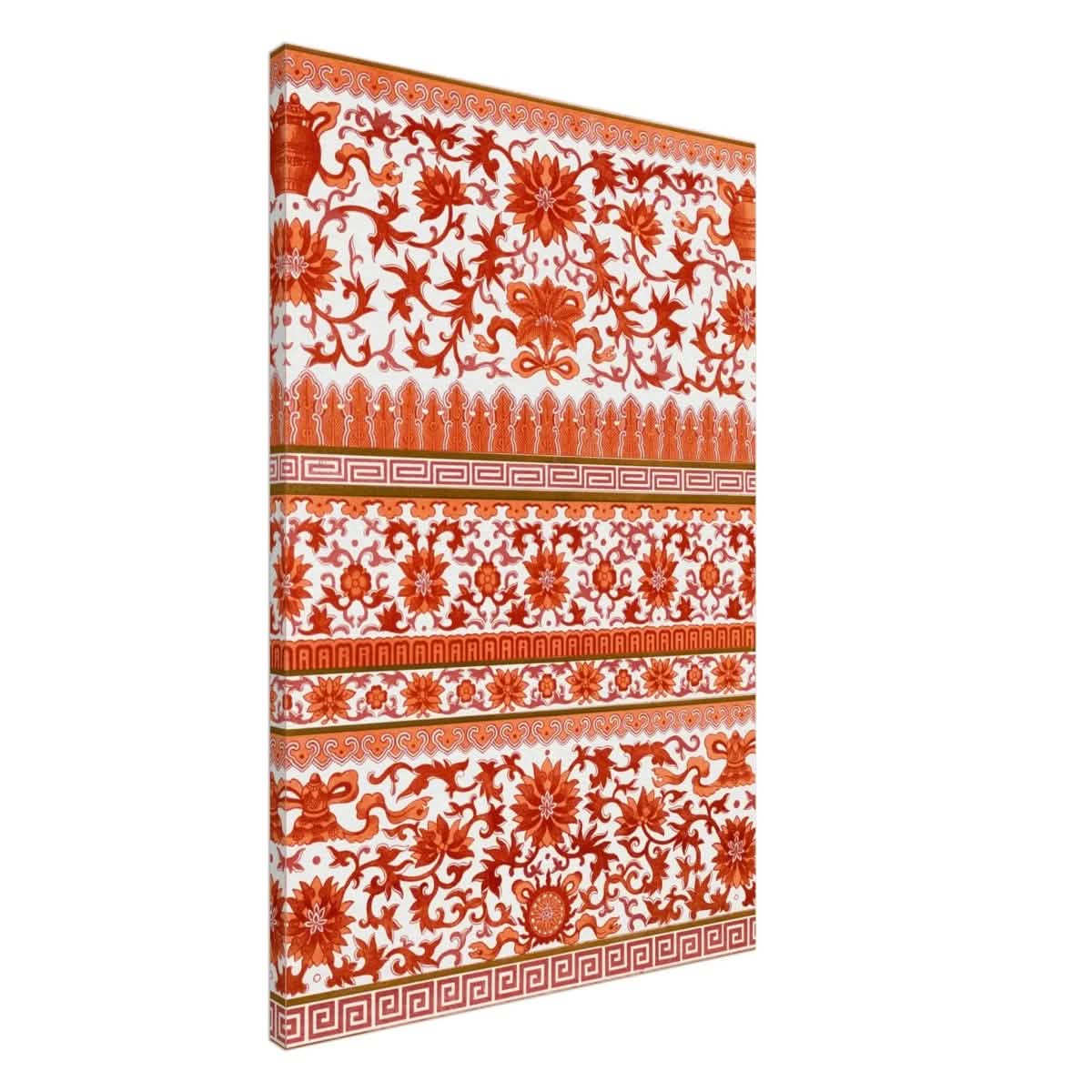 Chinese Ornament - Geometric Art - Canvas - 60x90 cm / 24x36″ - Slim