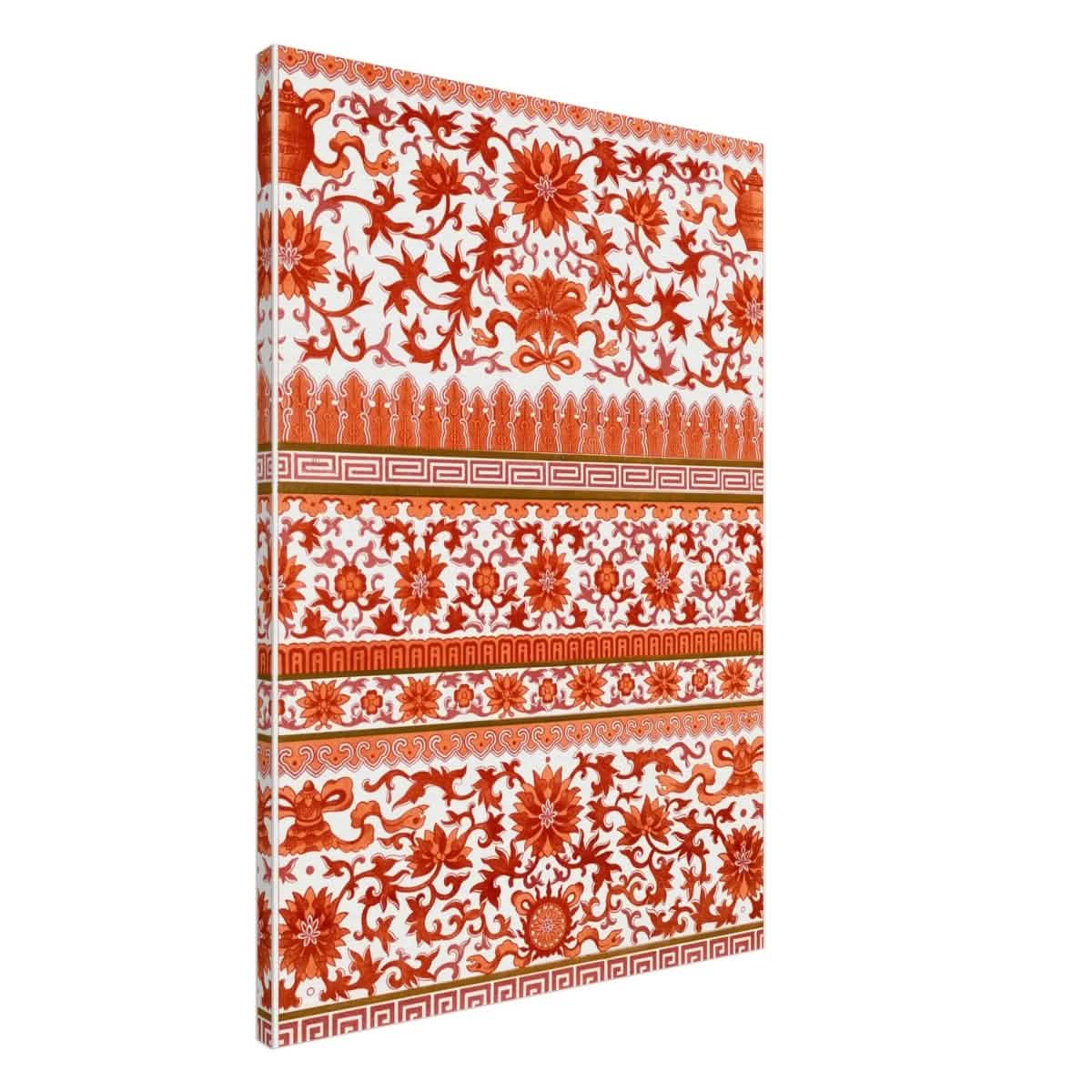 Chinese Ornament - Geometric Art - Canvas - 70x100 cm / 28x40″ - Thick