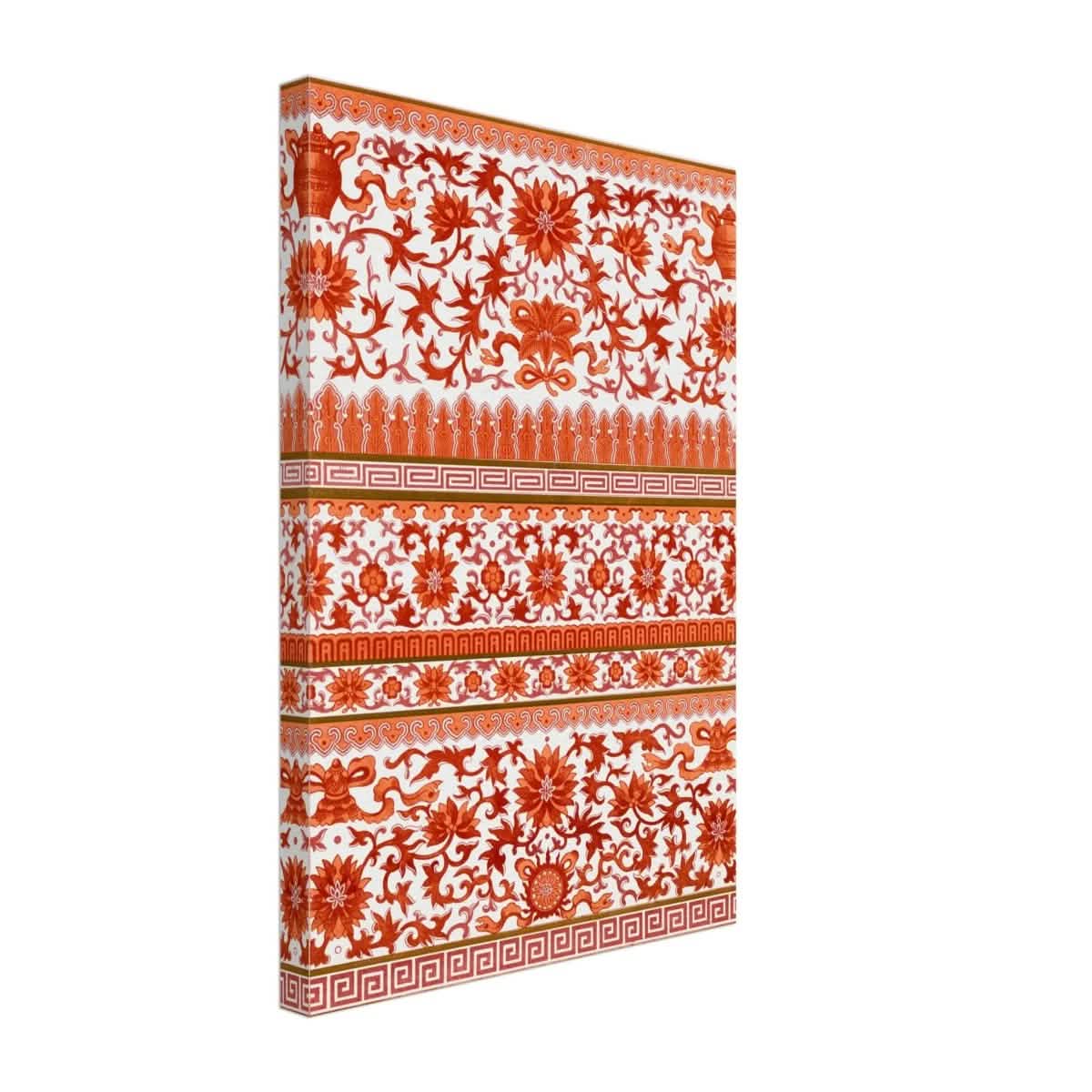 Chinese Ornament - Geometric Art - Canvas - 30x45 cm / 12x18″ - Slim