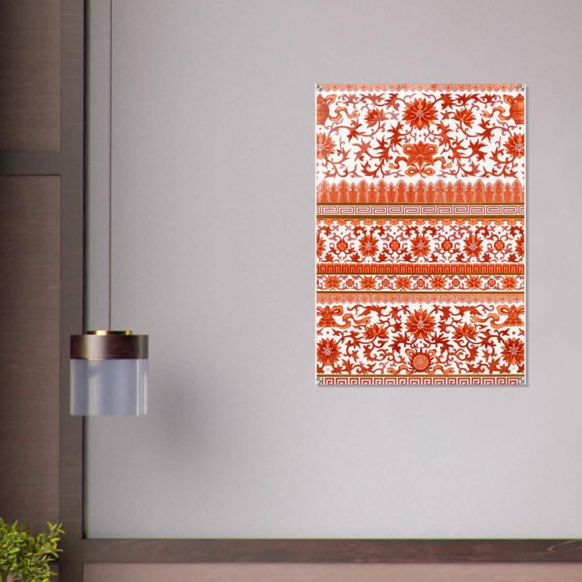 Chinese Ornament - Geometric Art - Acrylic Print - 70x100 cm / 28x40″ -