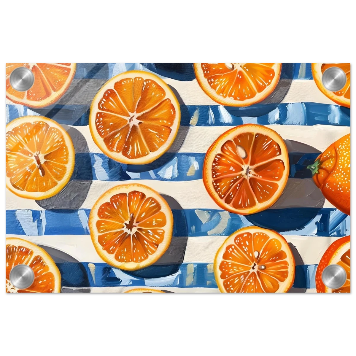 “Citrus Splash” | Wall Art Print - Acrylic Print - 20x30 cm / 8x12″ -