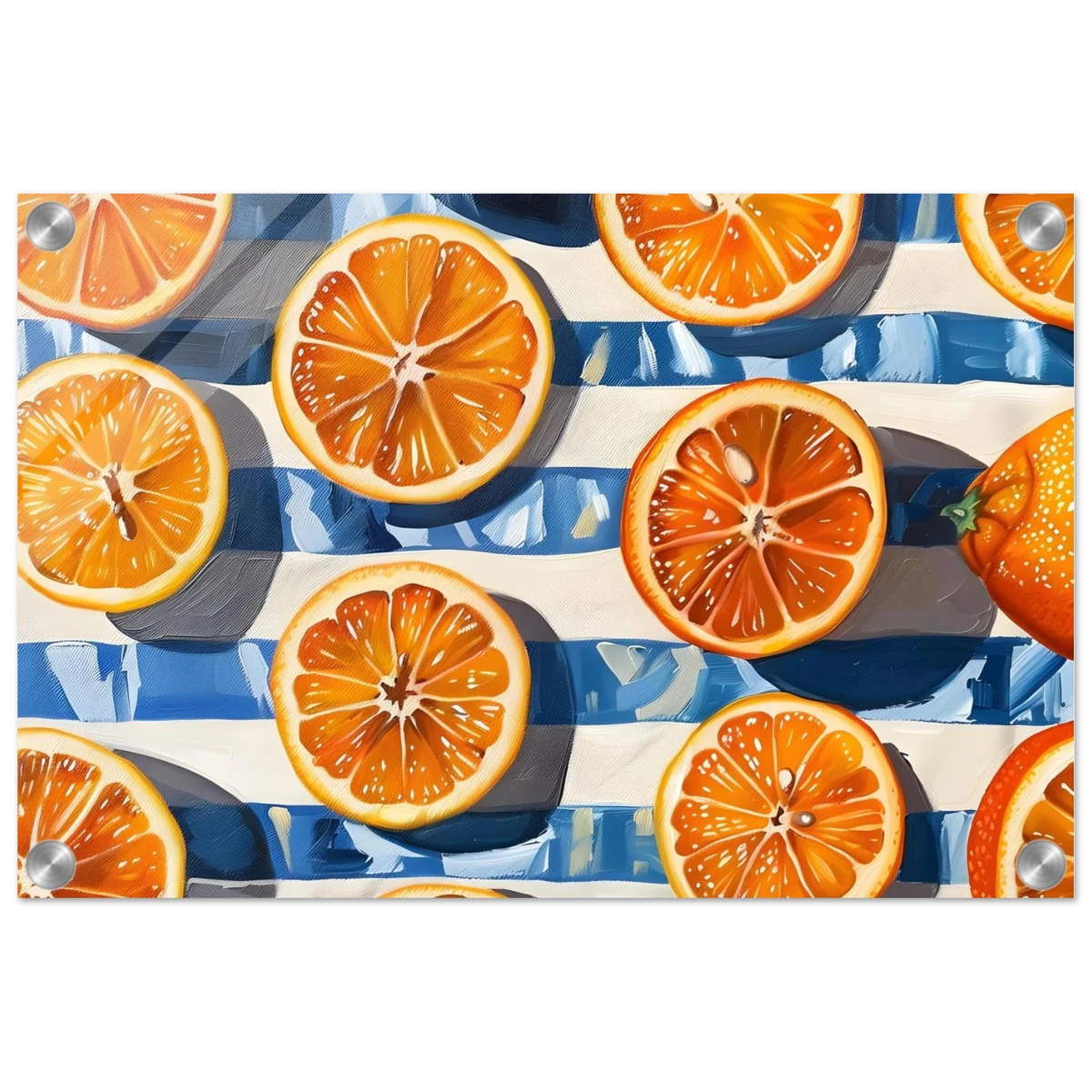 “Citrus Splash” | Wall Art Print - Acrylic Print - 30x45 cm / 12x18″ -