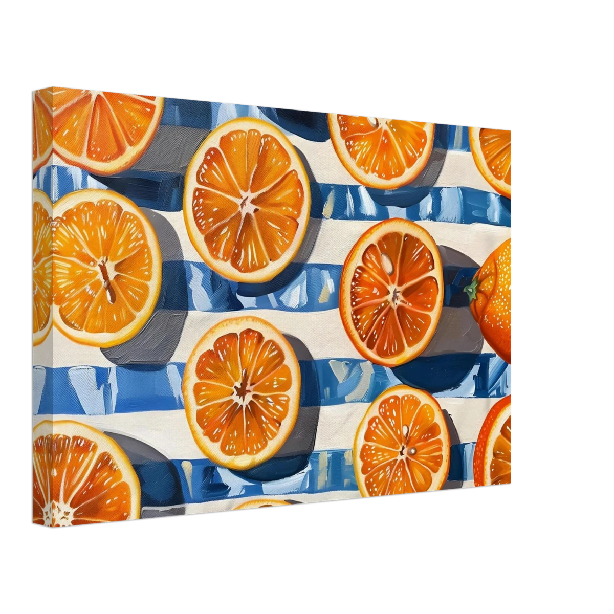 “Citrus Splash” | Wall Art Print - Canvas - 30x45 cm / 12x18″ -
