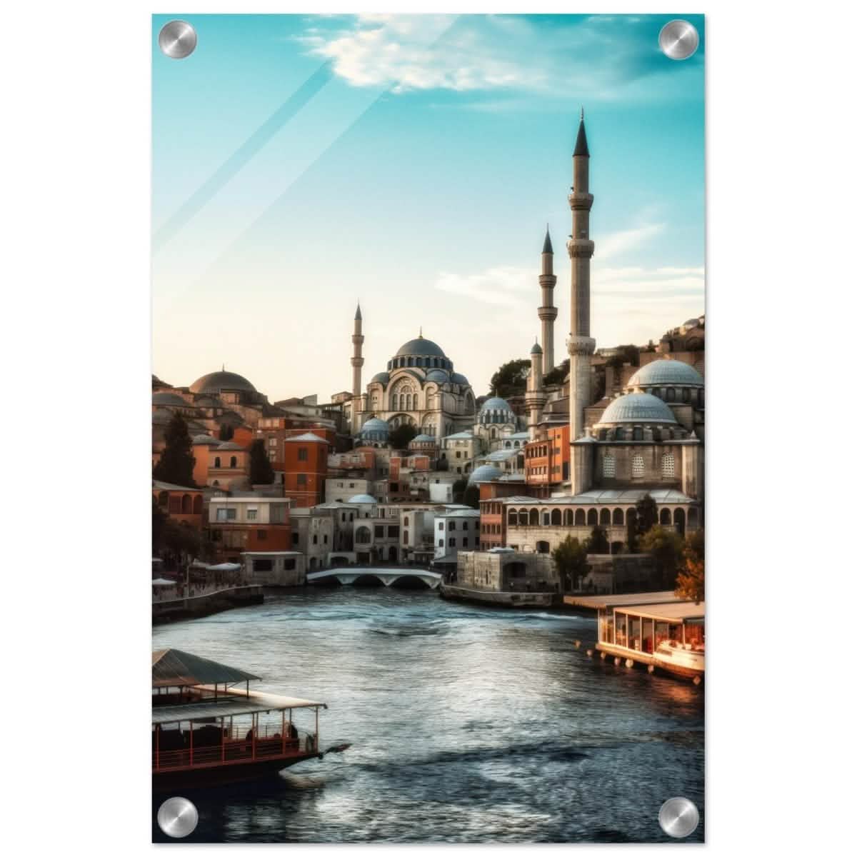 City of Minarets | Timeless Istanbul - Acrylic Print - 30x45 cm / 12x18″ -