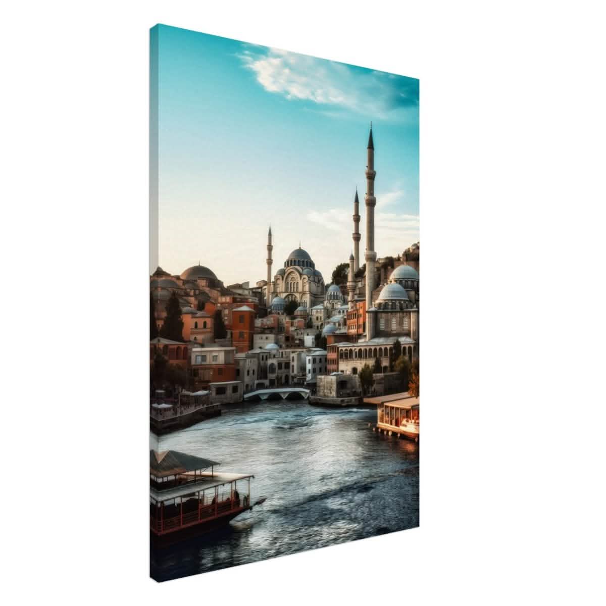 City of Minarets | Timeless Istanbul - Canvas - 60x90 cm / 24x36″ -