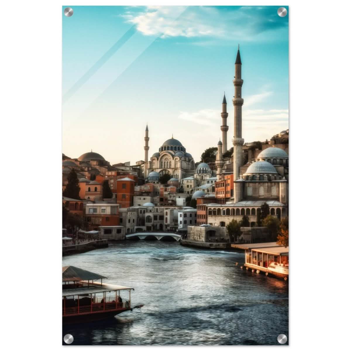City of Minarets | Timeless Istanbul - Acrylic Print - 50x75 cm / 20x30″ -