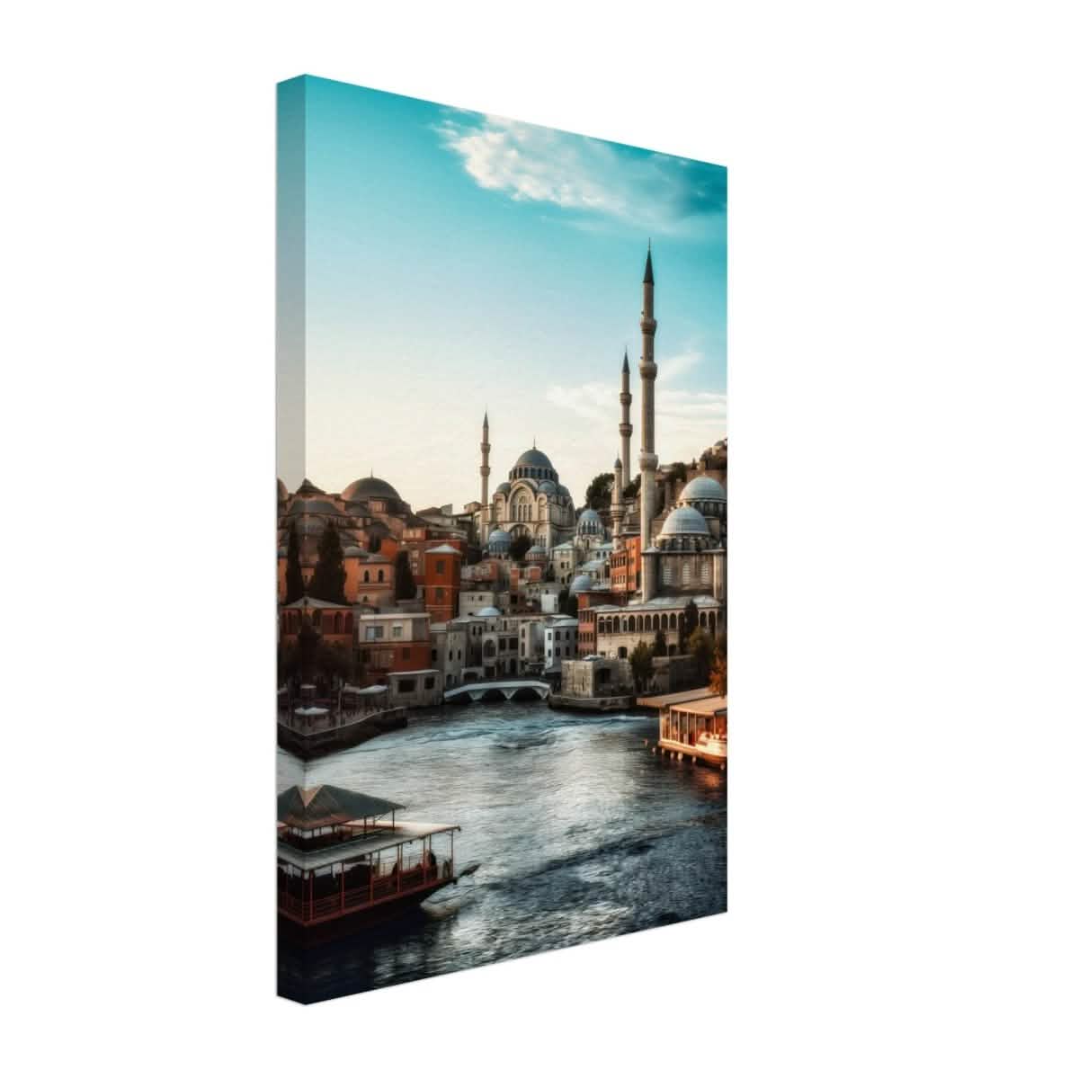 City of Minarets | Timeless Istanbul - Canvas - 30x45 cm / 12x18″ -