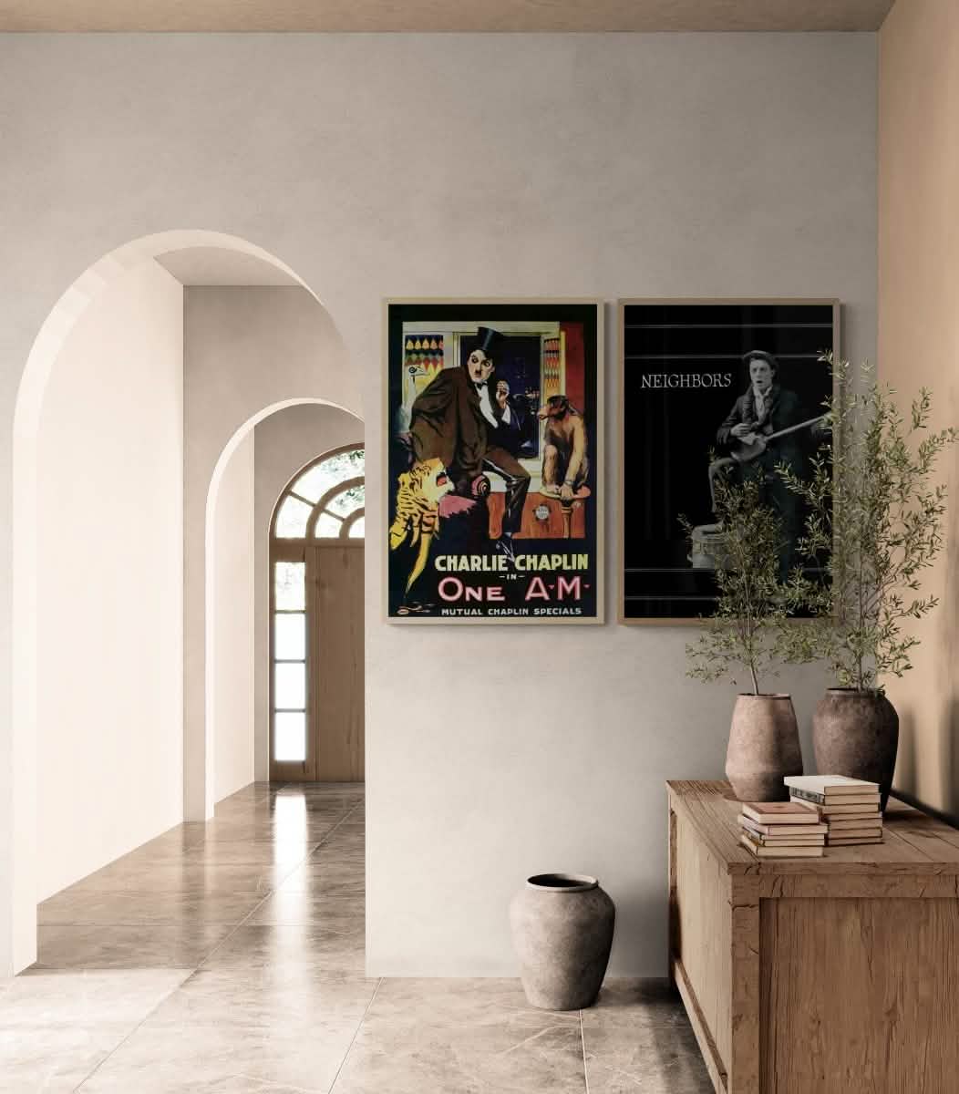 Classic Icons Canvas Pair - Canvas - 30X45 CM / 12X18″ -