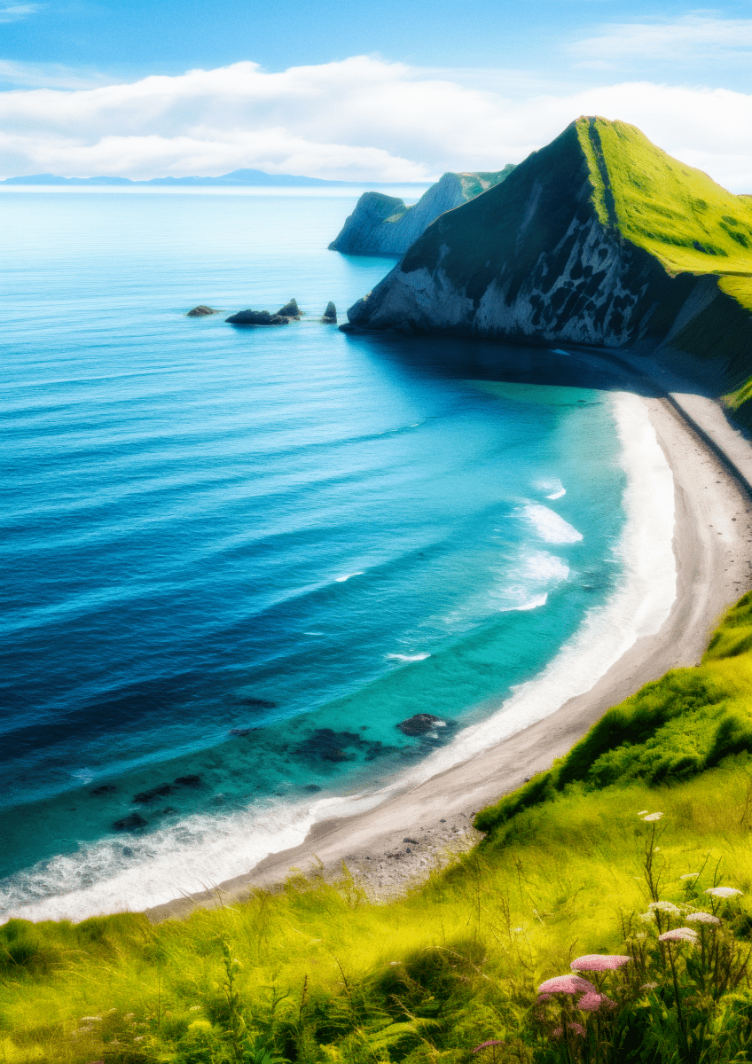 Coastal Bliss V08 | Travel Collection wall art print - Acrylic Print - 30x45 cm / 12x18″ -