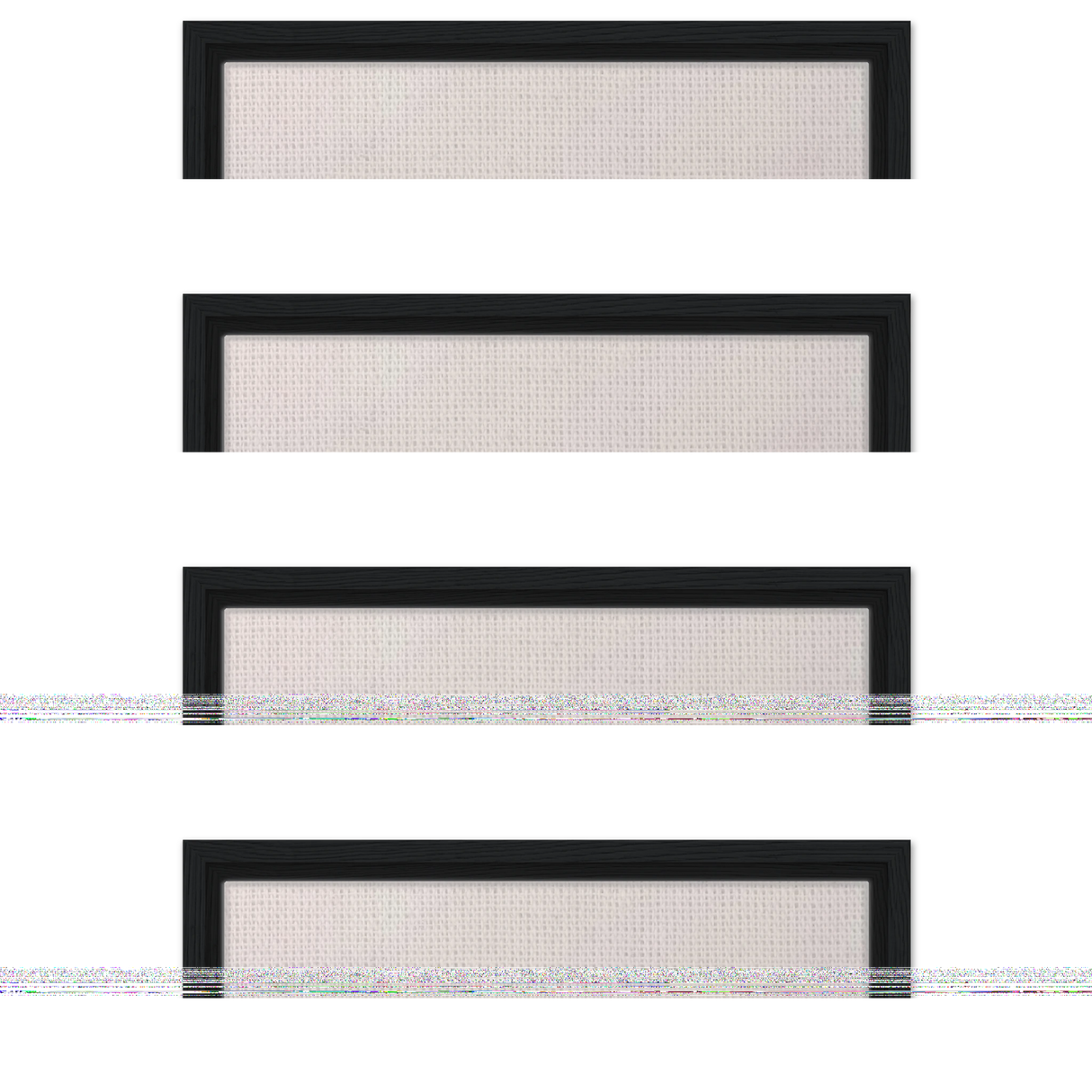 Coastal Reverie – Misty Cliffs & Gentle Shore Wall art print - Framed Canvas - 40x60 cm / 16x24″ - Black frame