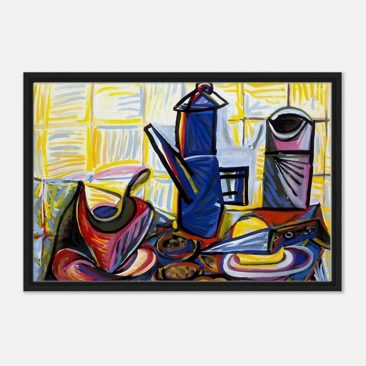 Coffee maker Cubism wall art Print by Pablo Picasso - Acrylic Print - 30x45 cm / 12x18″ -