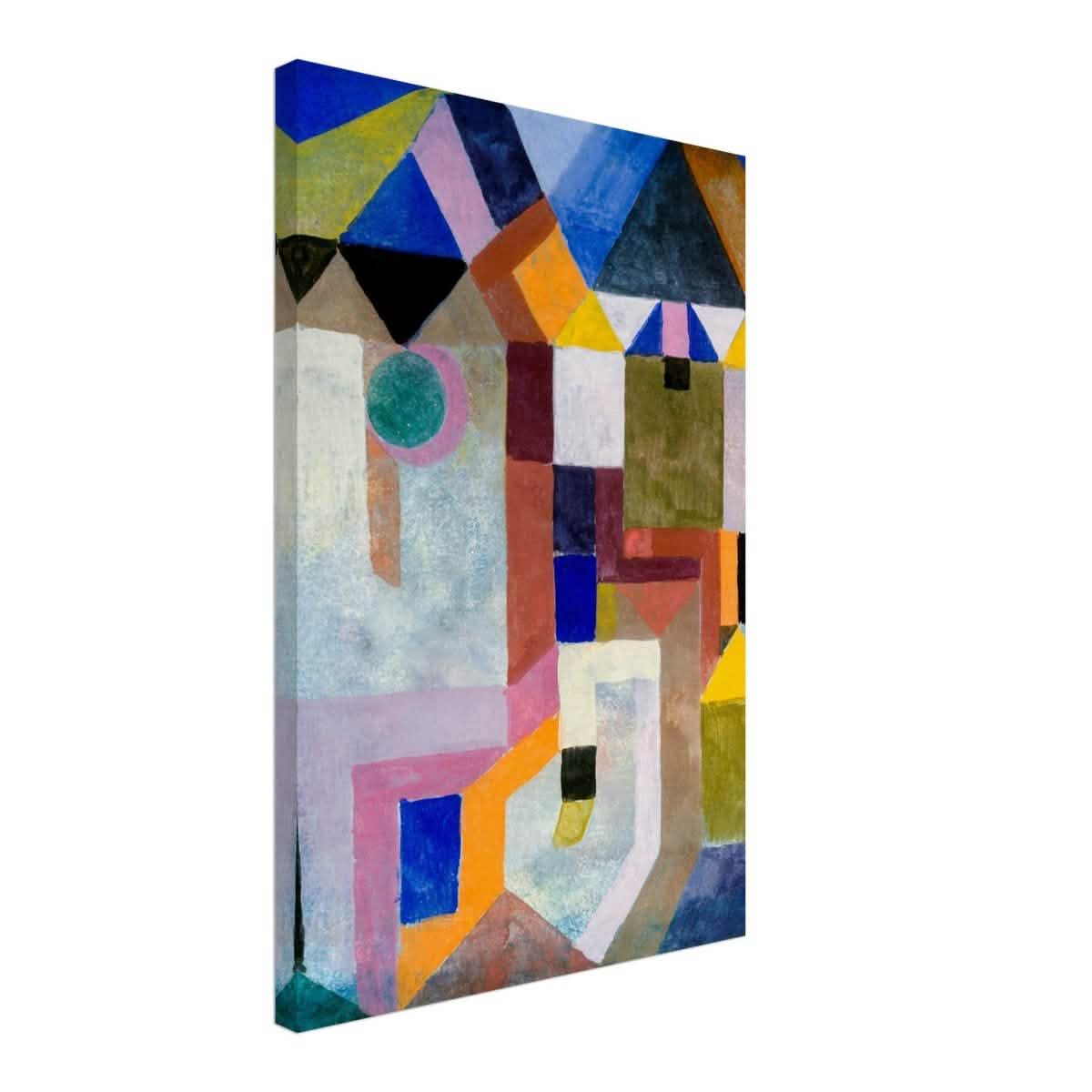 Colorful Architecture by Paul Klee - Canvas - 40x60 cm / 16x24″ - Slim