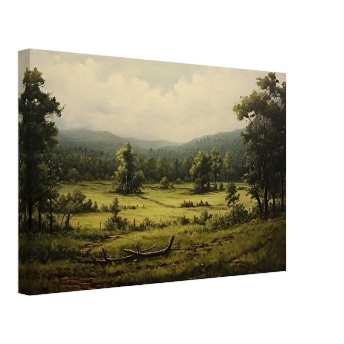 Countryside Landscape Wall Art - Canvas - 30x45 cm / 12x18″ - Slim