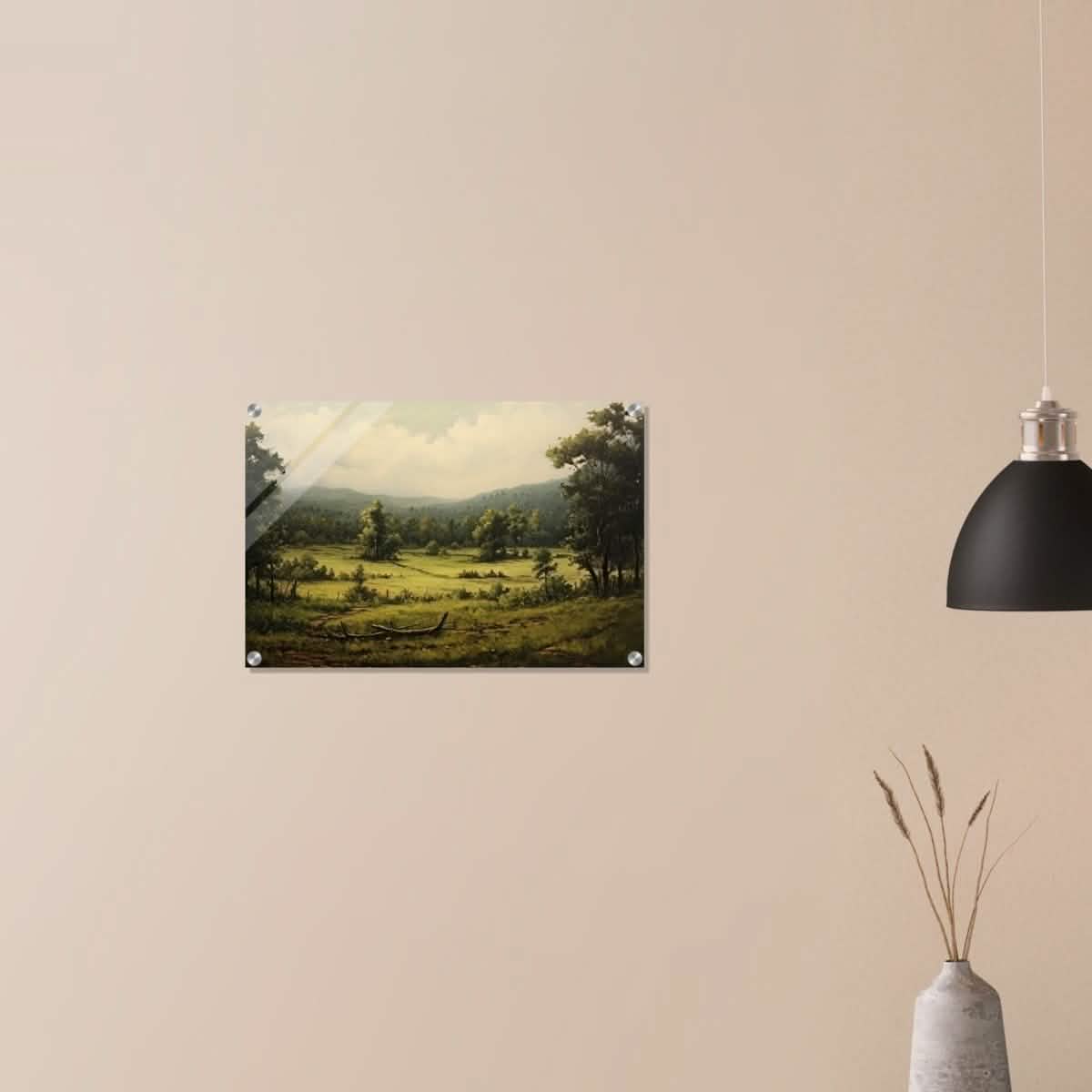 Countryside Landscape Wall Art - Acrylic Print - 40x60 cm / 16x24″ -
