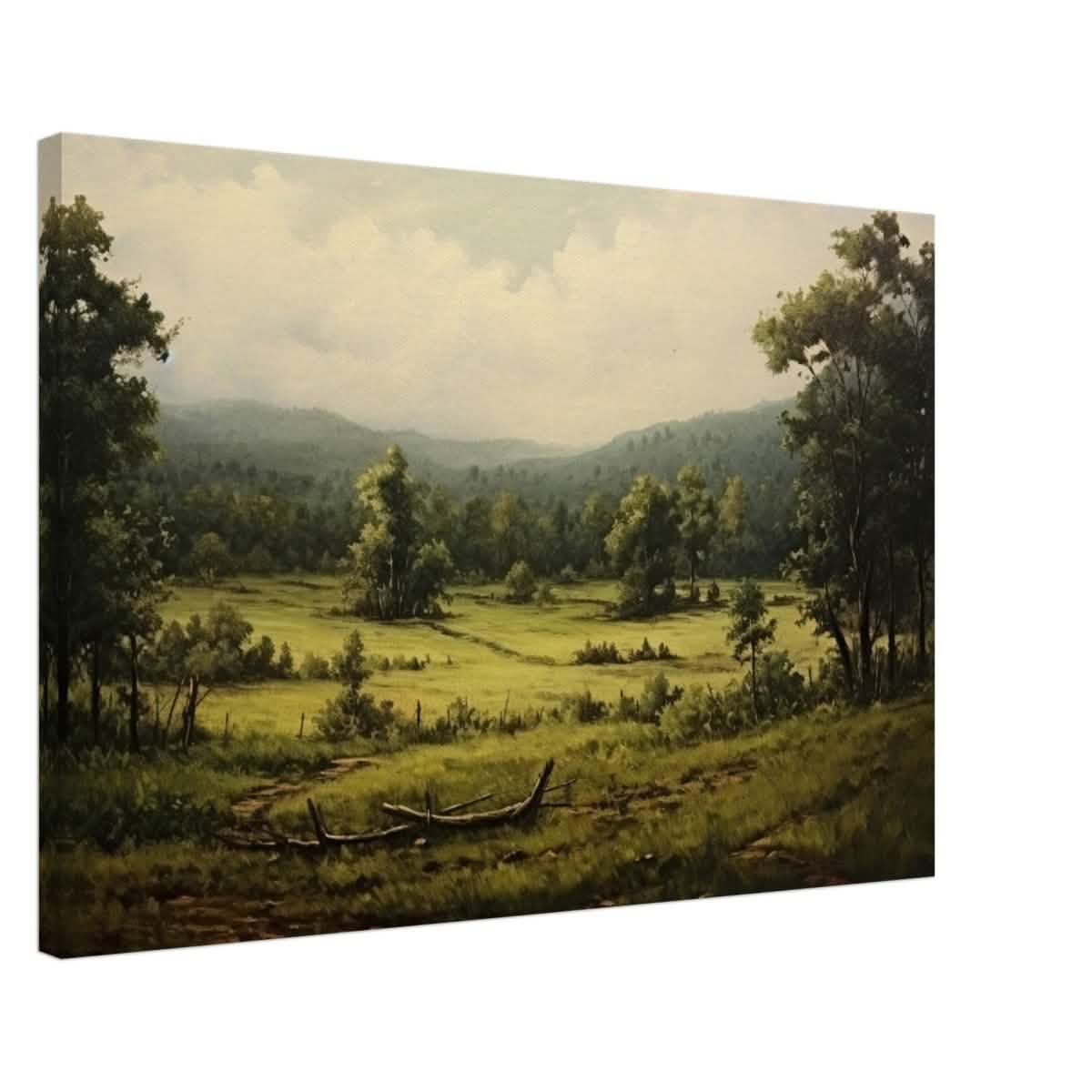 Countryside Landscape Wall Art - Canvas - 50x75 cm / 20x30″ - Slim