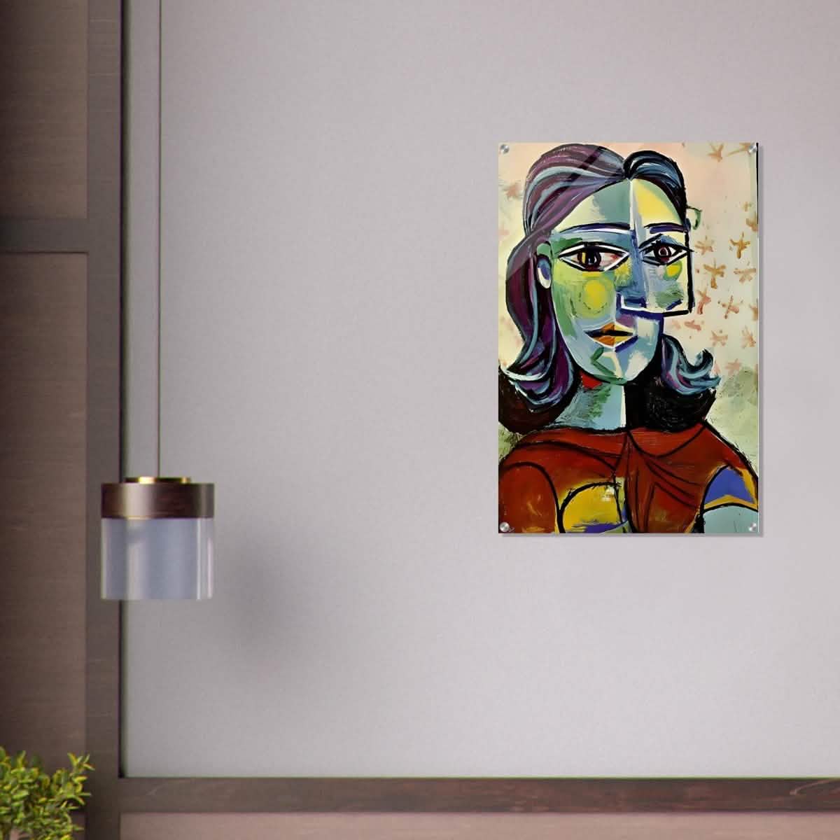 Cubism By Pablo Picasso 1939 - Acrylic Print - 60x90 cm / 24x36″ -